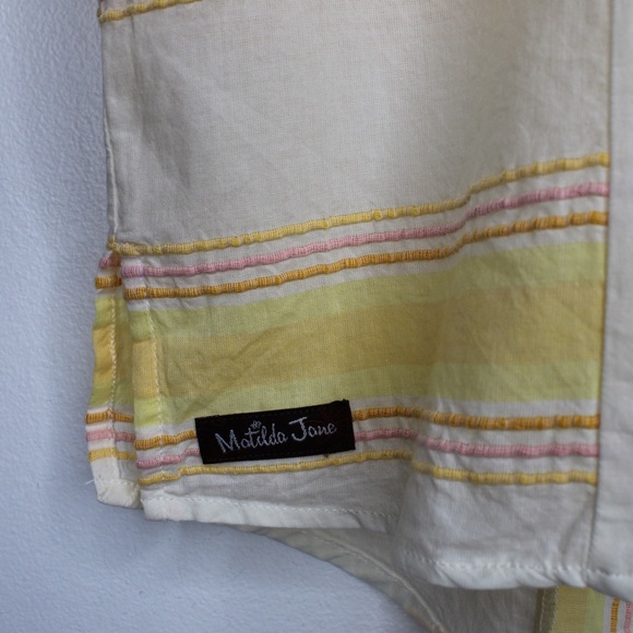Matilda Jane NWT Womens Matilda Jane Dream chasers Summer Picnic Top S Small - Picture 6 of 9